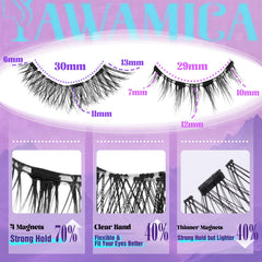Yawamica precision applicator enables fast, accurate lash placement.