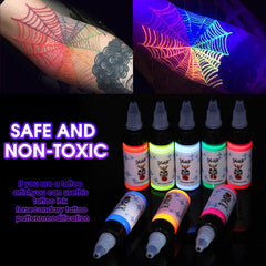 Ybeauty ink mixing palette shows color customization options for unique designs