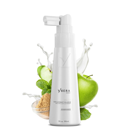YBERA PARIS Vello Serum bottle, 90ml, for daily scalp care.