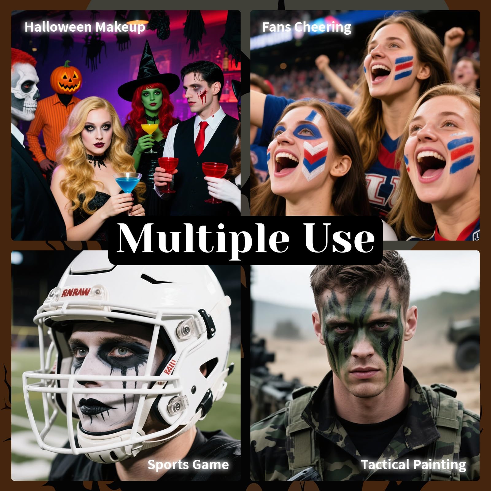 YBUETE multi-use cosplay set for parties, theater, and events