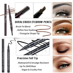 YBUETE waterproof mascara lengthens lashes with smudge-proof definition