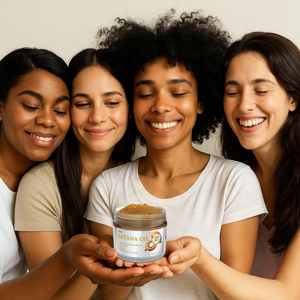 YBW Batana Oil routine use in daily hair care for frizz control