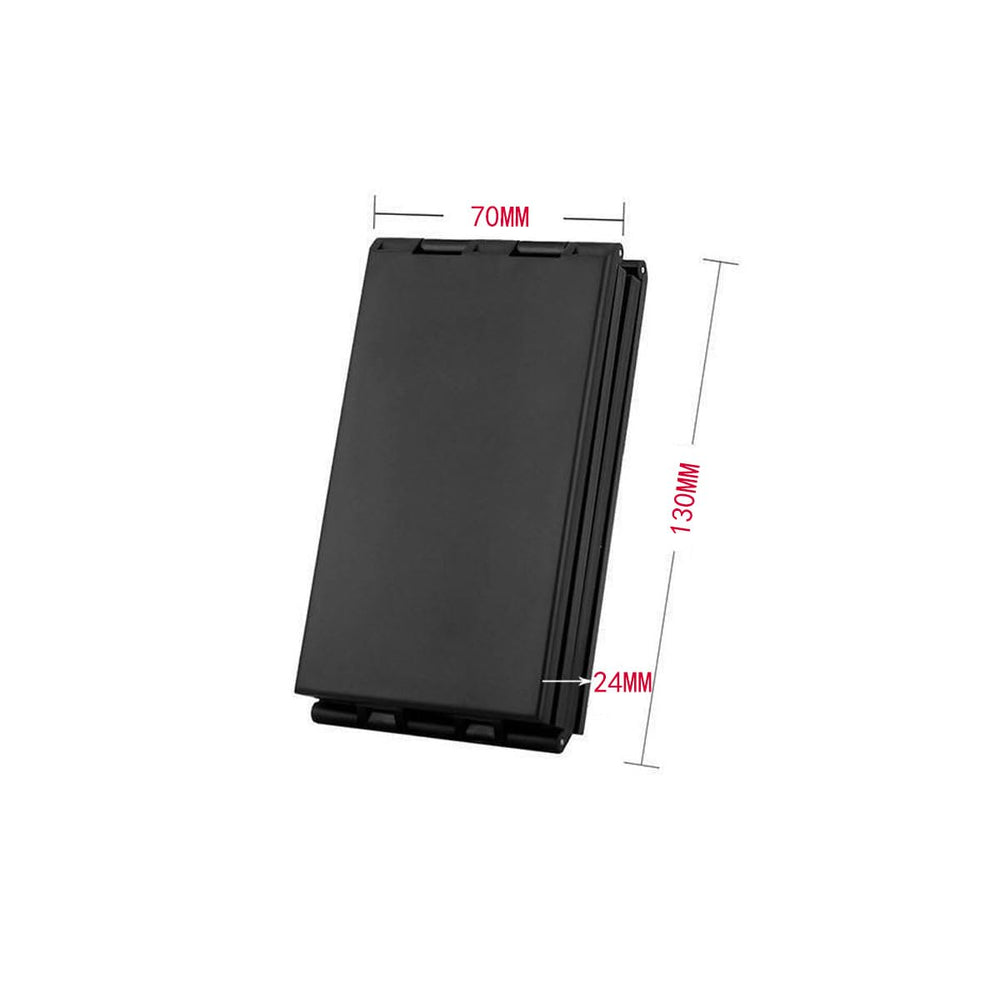 YCSSSD grooming and styling mirror compact for photos and quick touchups.