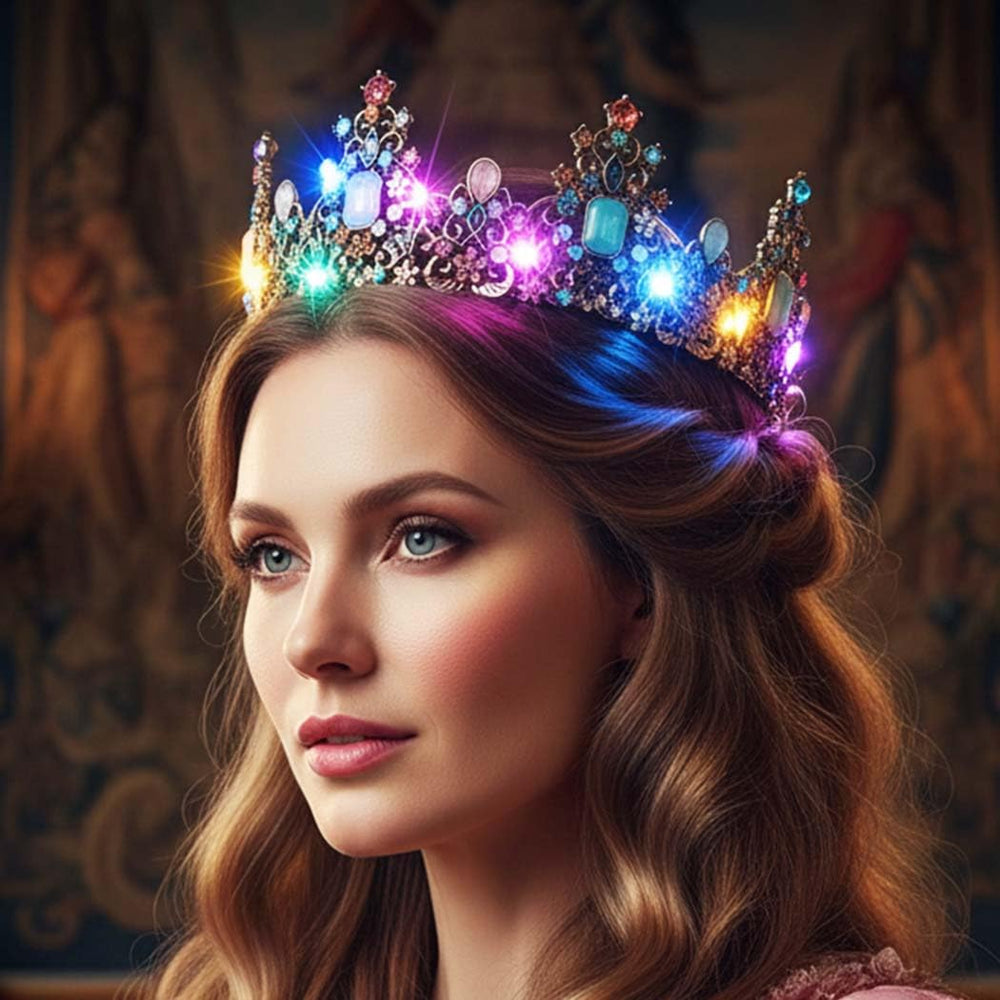 Yean LED Baroque Crown packaging image communicates premium presentation.