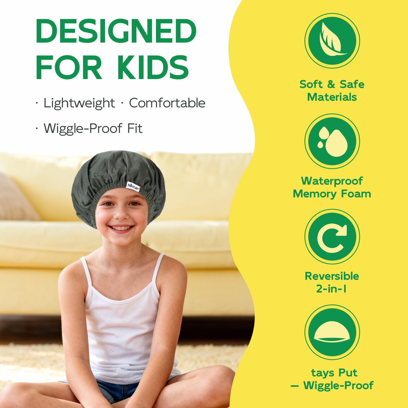 Years calm lightweight stay-put design is great for daily use and travel.