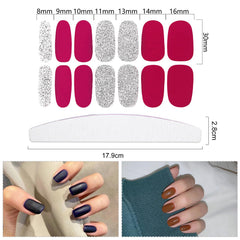 YECIRALA nail strips application supplies for precise results