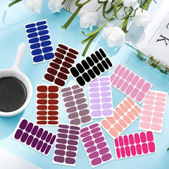 YECIRALA salon-quality finish on natural nails with gel strips