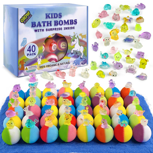 Yekery kids bath bombs with dino toy inside promote imaginative play.