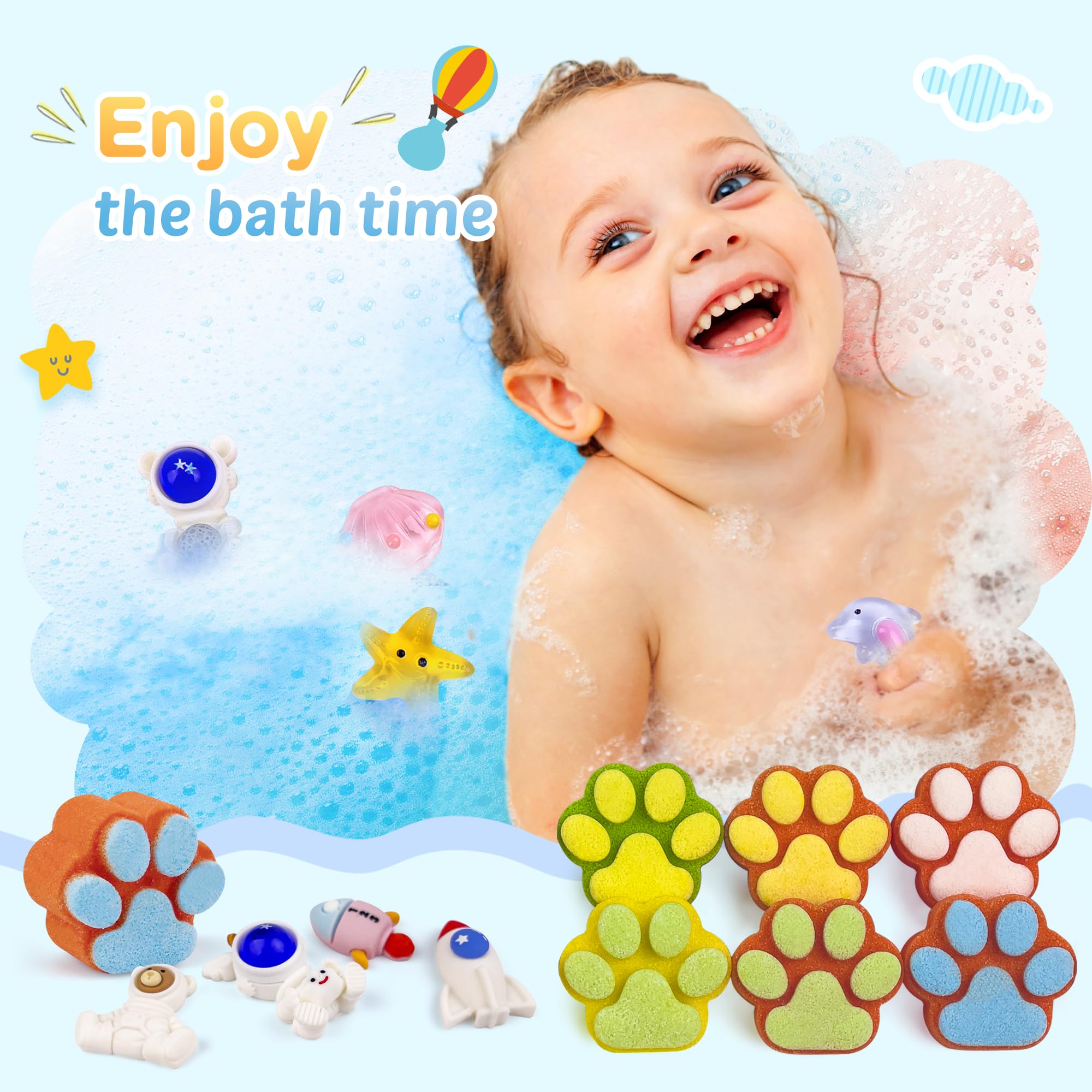 Yekery drain-safe and skin-safe formula keeps tubs clean after play.