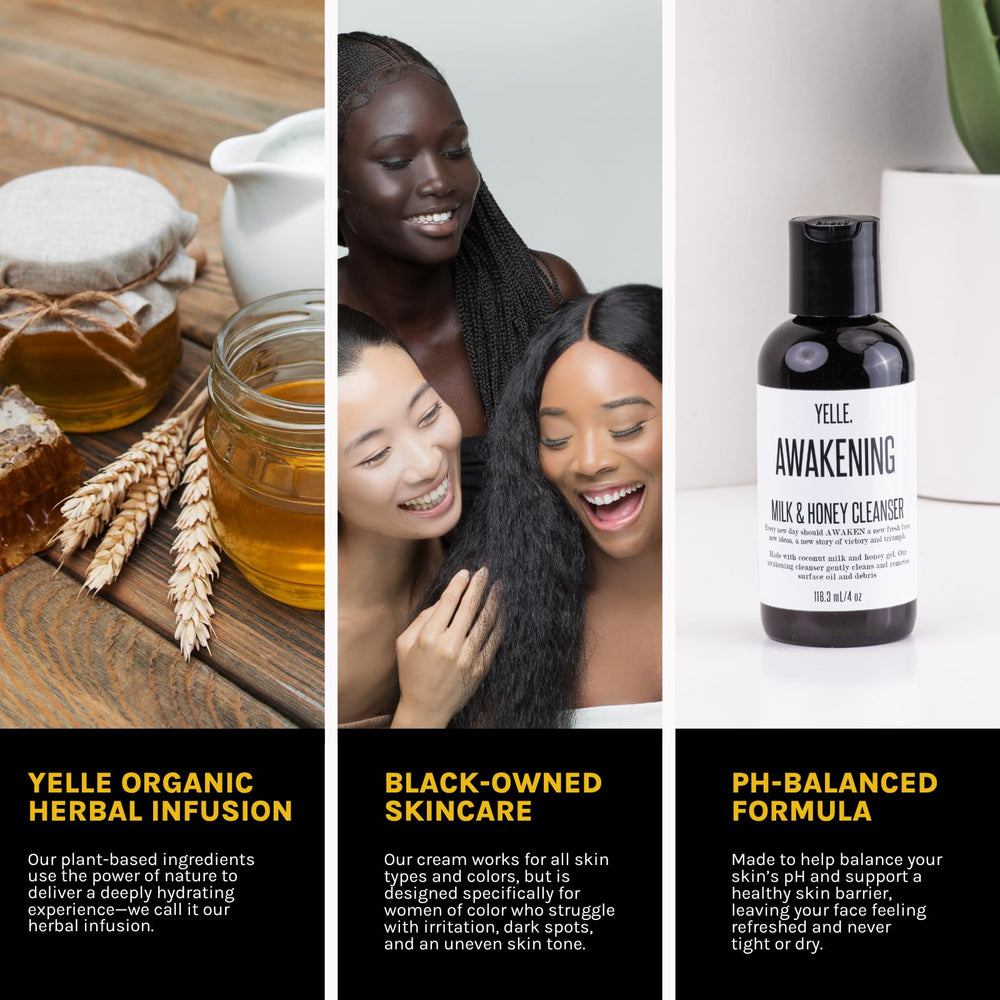 Yelle Coconut Milk nourishes and hydrates for all skin types.