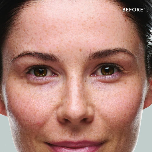 YENSA Silk Texture Concealer demonstrates crease-free, smooth coverage when applied