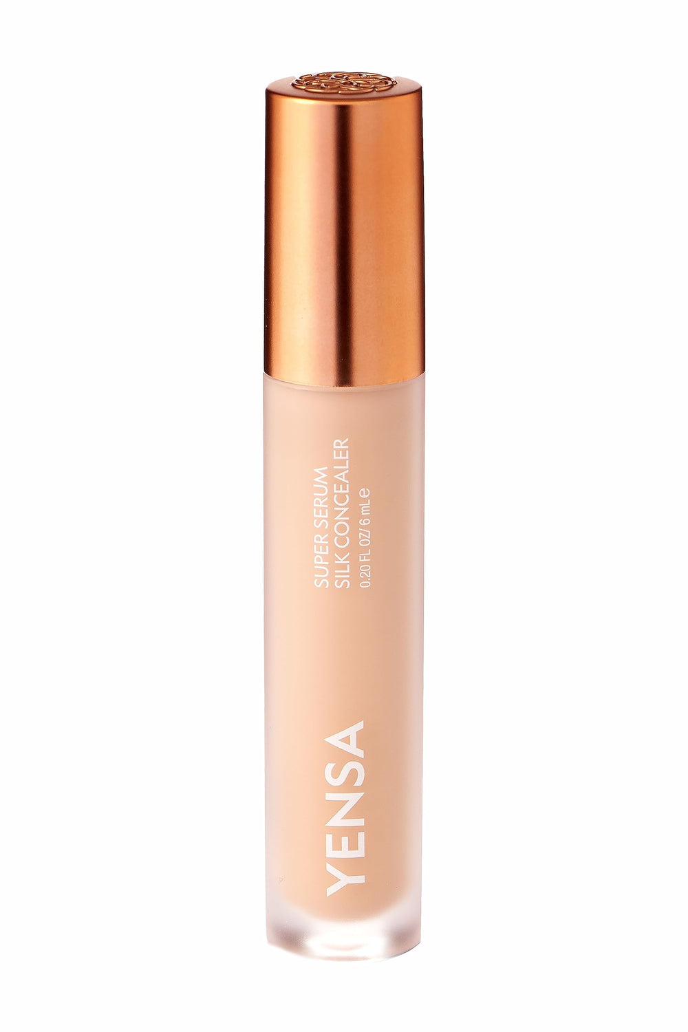 YENSA Super Serum Silk Concealer bottle close-up showing hydrating formula for under-eye radiance