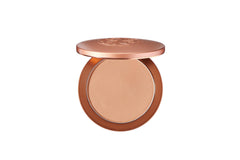 YENSA Super Serum Silk Powder Foundation Tan 1 bottle for a natural glow and smooth finish.