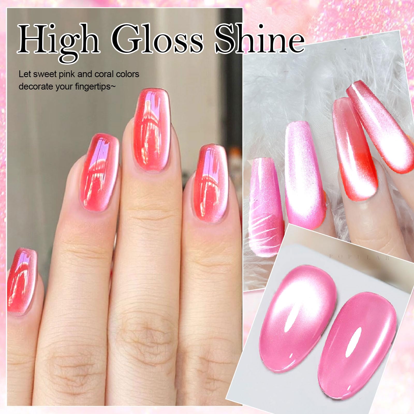 Color range suits spring and summer manicure trends