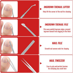 YEQOIZ toe protector guards protect nails during treatment.