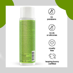 Yes To Tea Tree Scalp Relief Conditioner texture close-up reveals creamy formula for daily hydration