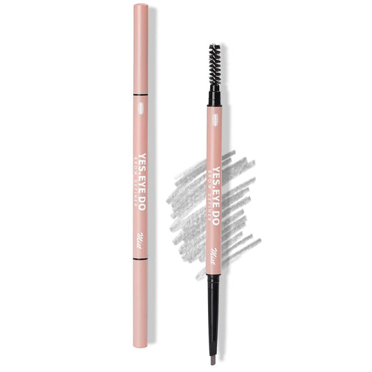 YES.EYE DO light-grey eyebrow pencil for a soft natural brow shade.