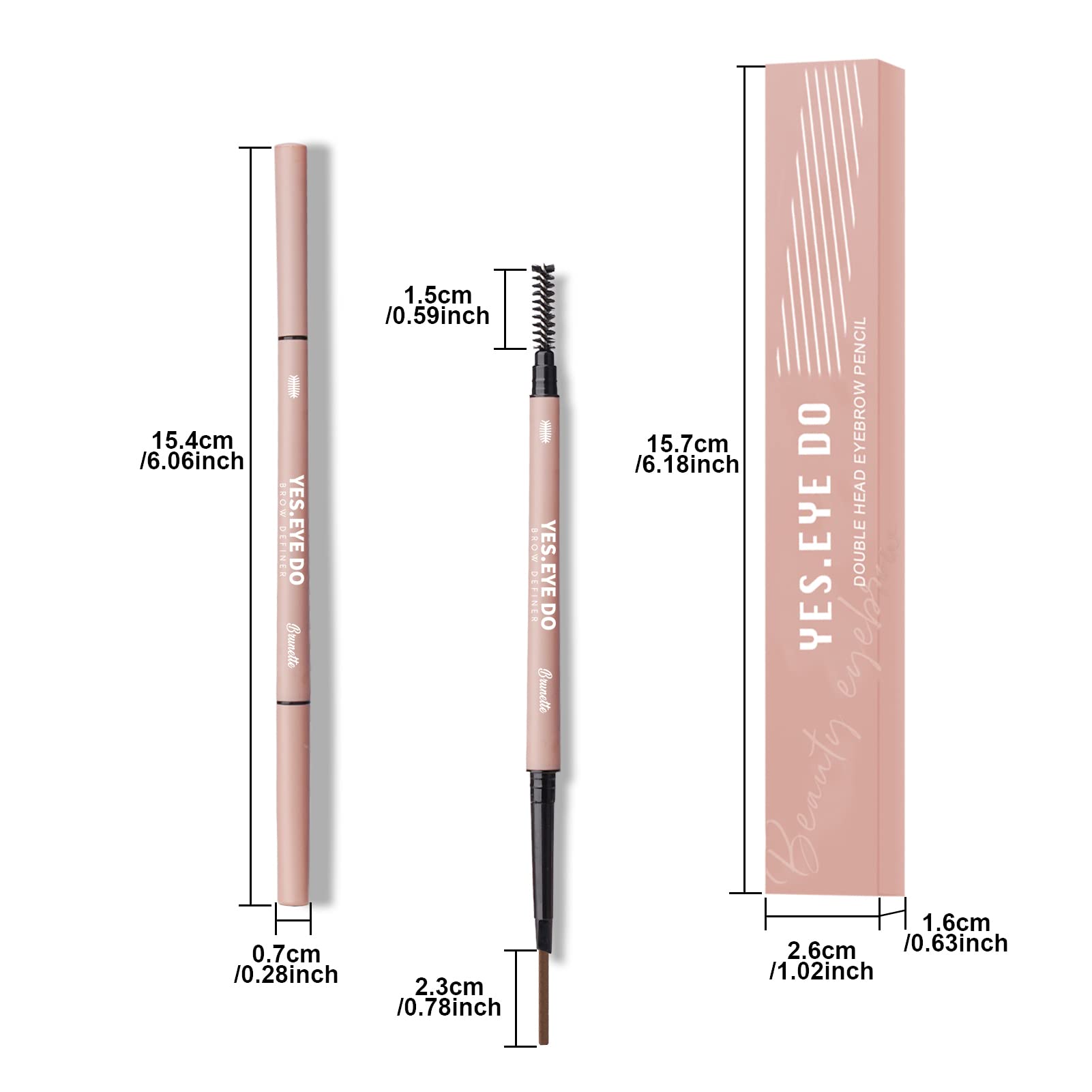 YES.EYE DO twist-up lead reduces breakage with controlled use.