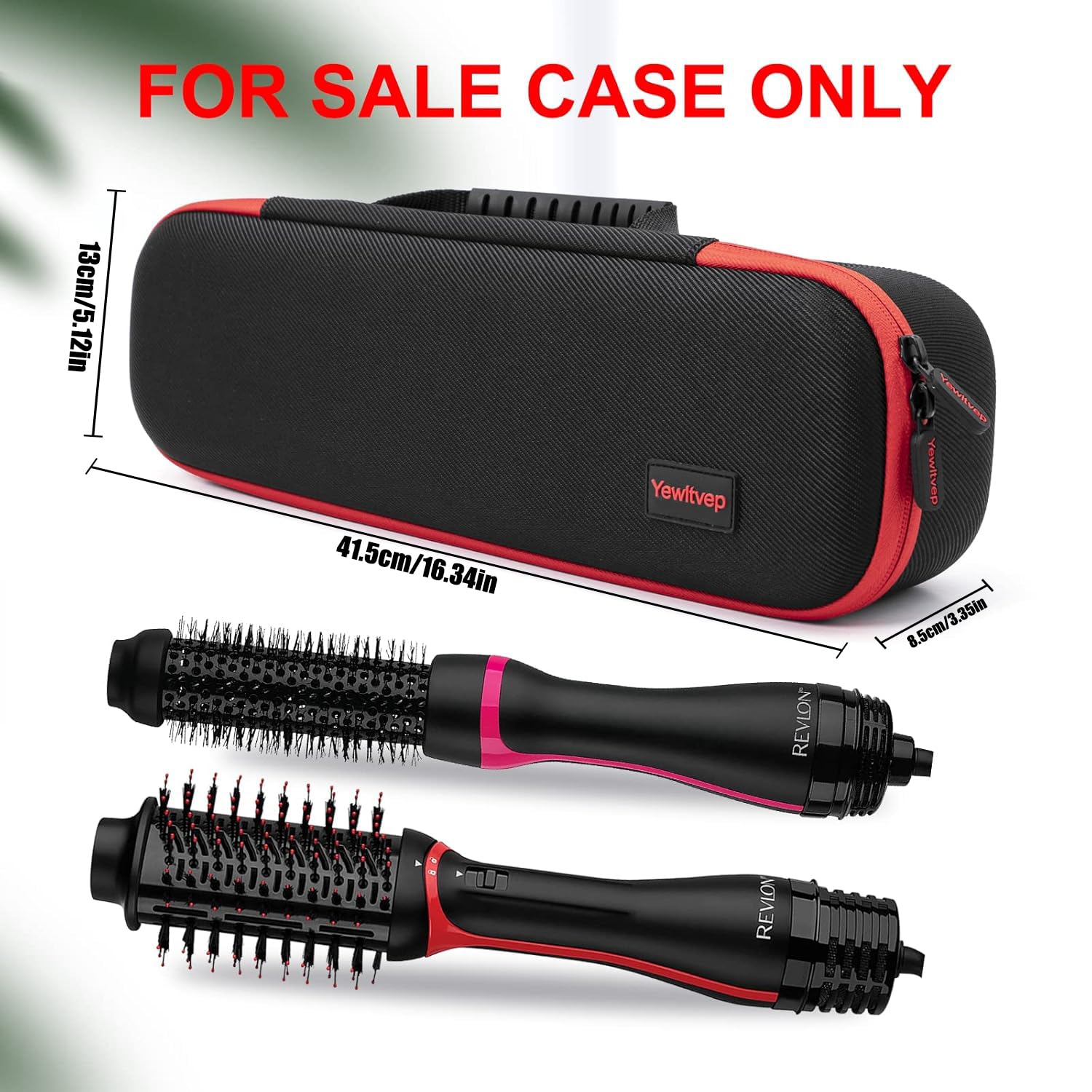 Yewltvep Case with durable zipper and carry handle