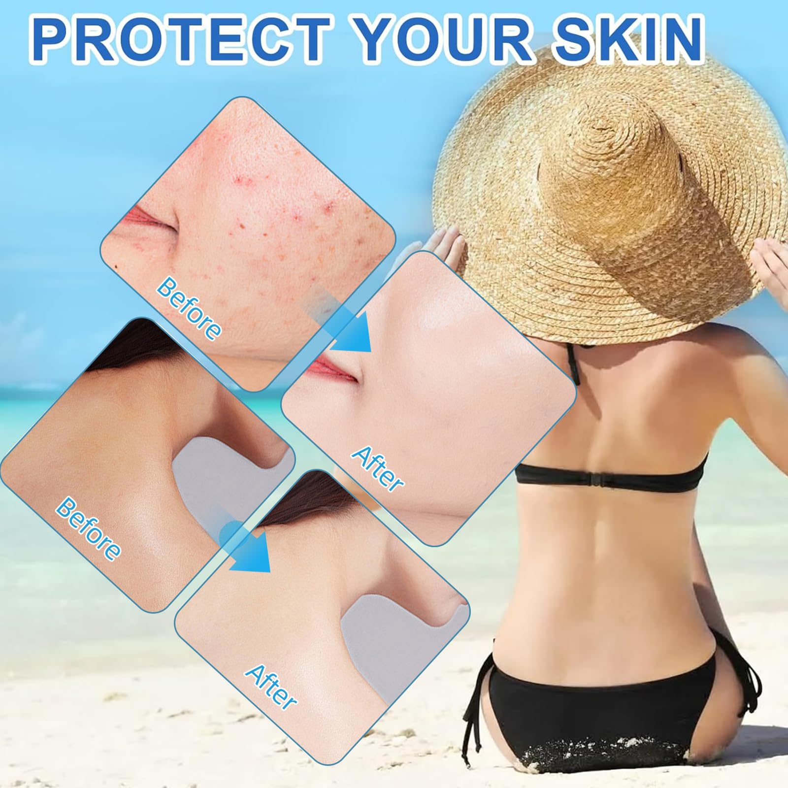 YFKEJI travel-size sunscreen ideal for on-the-go skincare.
