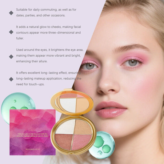 Close-up swatches show smooth, blendable pigments from the YG LianKai palette.