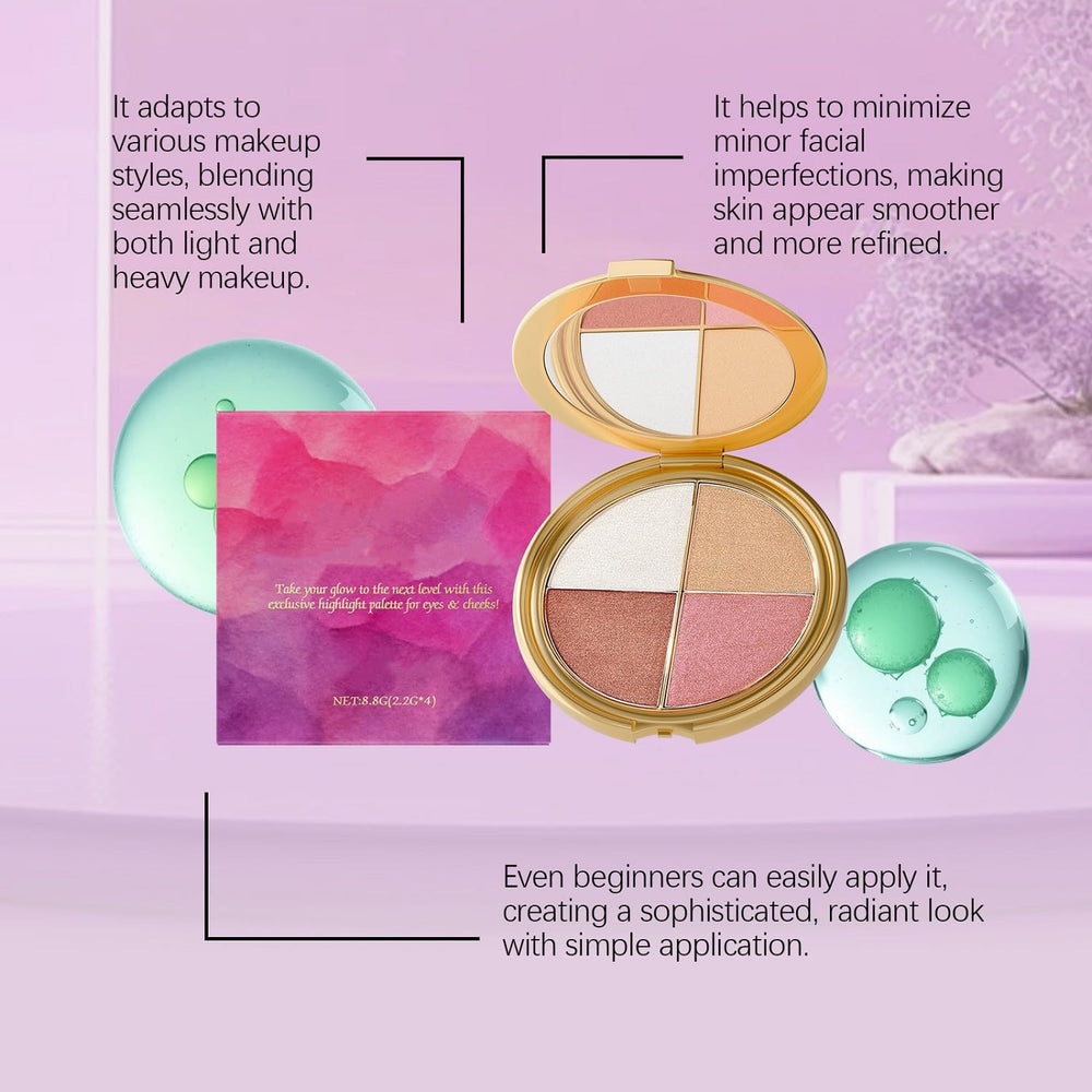 Compact travel-friendly YG LianKai palette for on-the-go touch-ups.