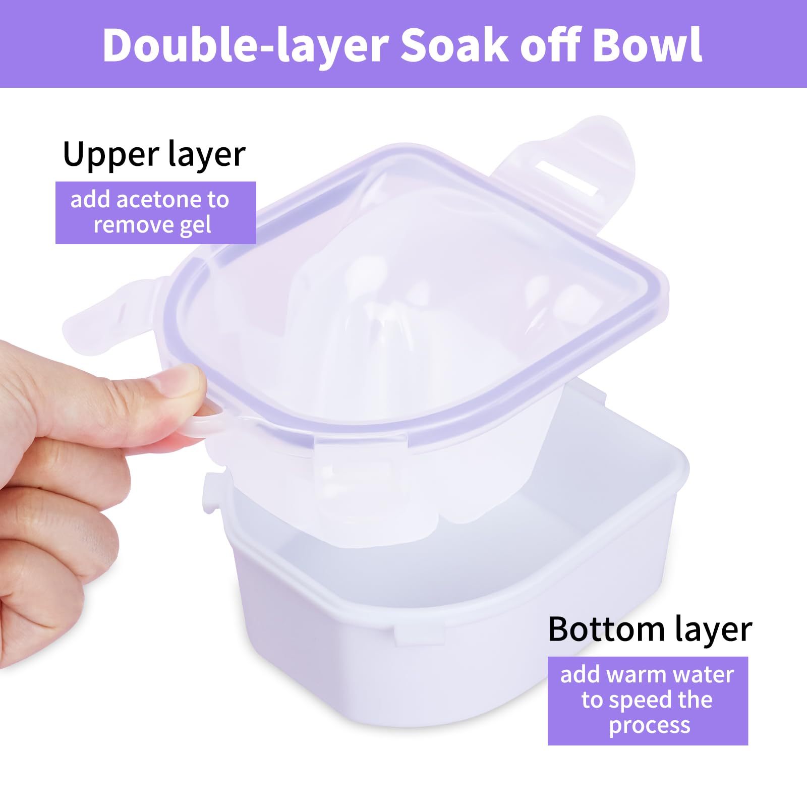 YGQQOY cuticle pusher tool for safe cuticle prep