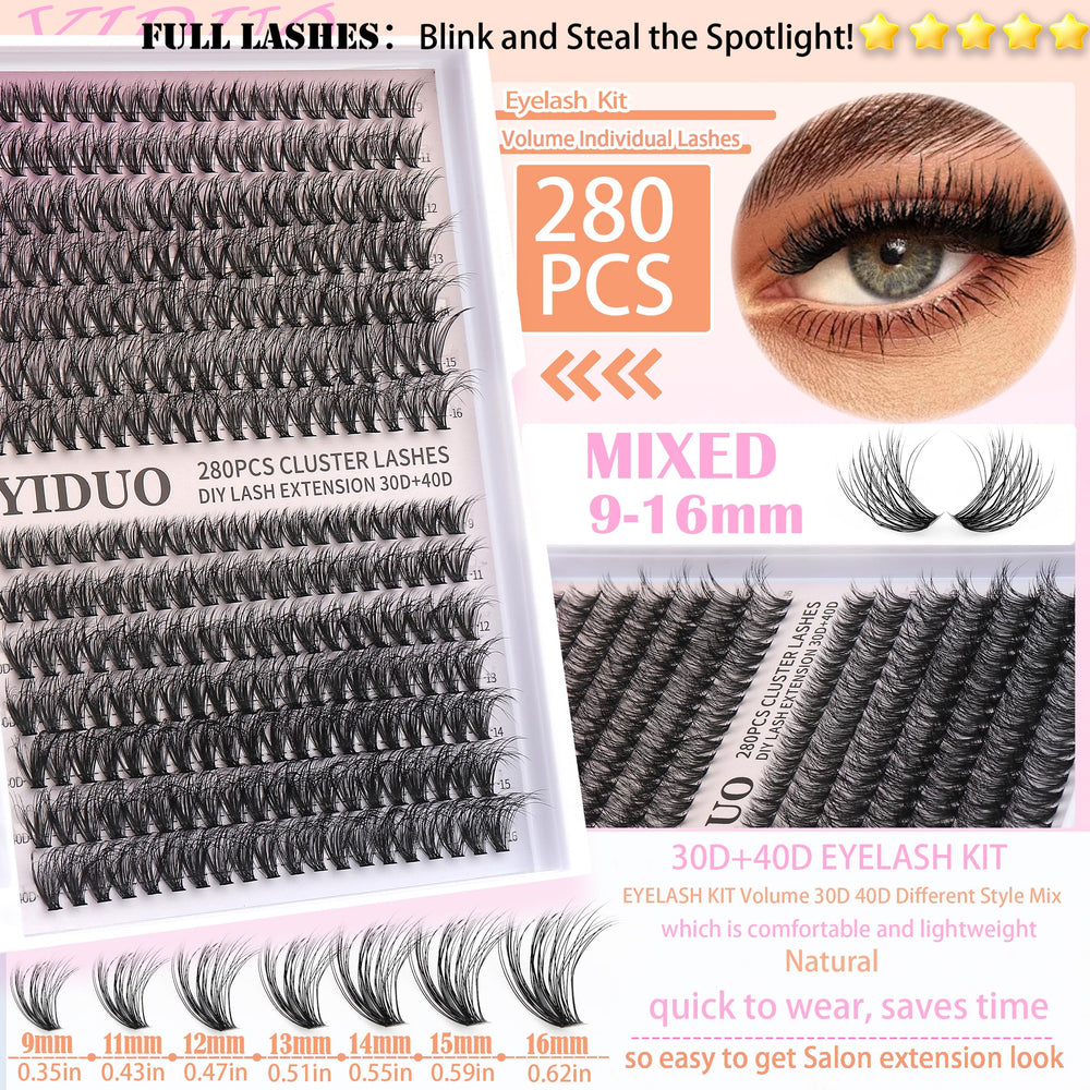 YIDUO seven styles from 30D to 90D for versatility