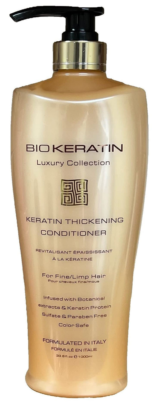 YifantacyADAD Bio Keratin Luxury Conditioner bottle adds volume and botanical nourishment for hair.