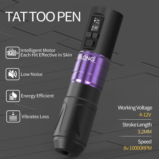 YILONG kit battery in use highlighting 1500mAh power for uninterrupted work.