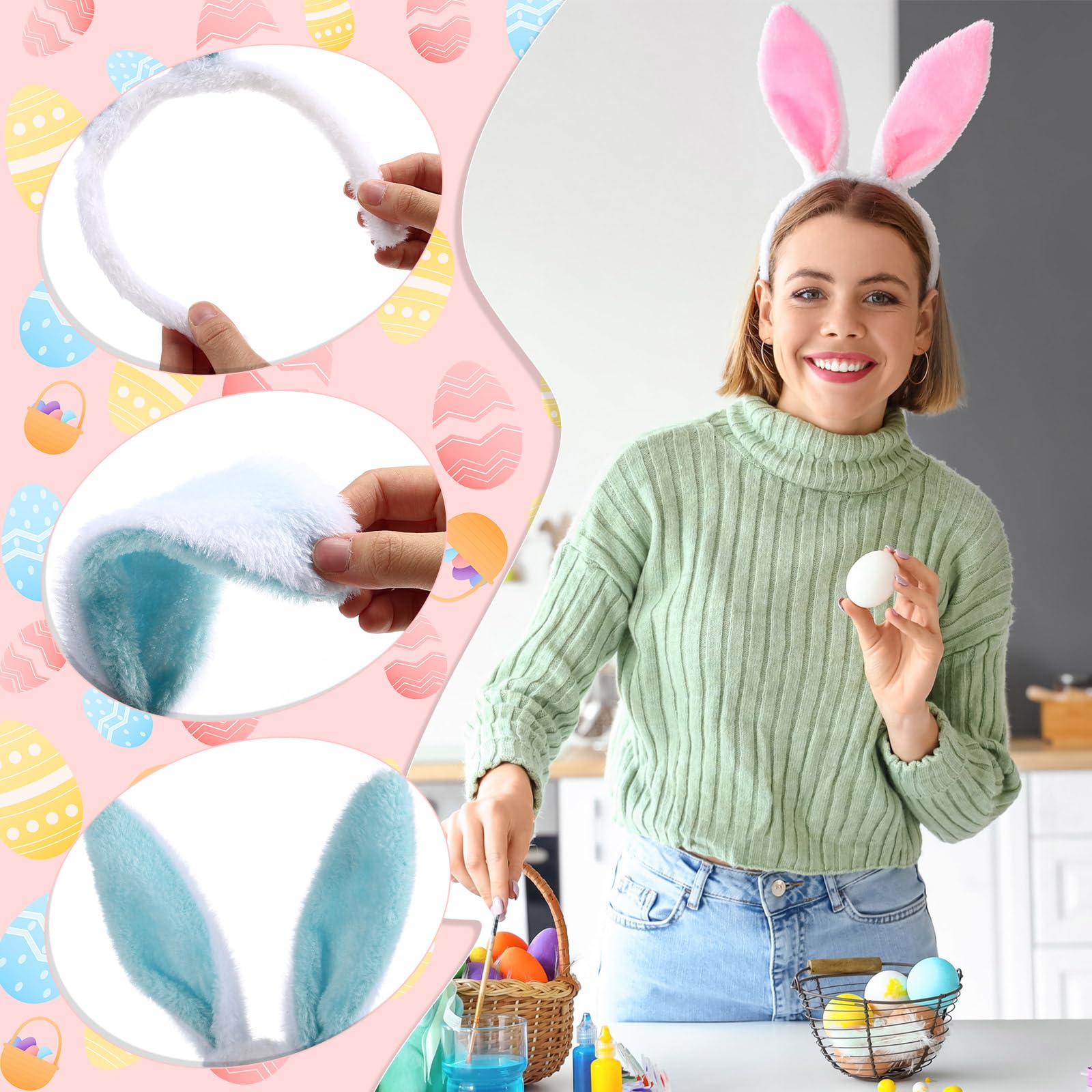 Yinder bunny costume accessory adds charm to costumes, parties, and masquerades