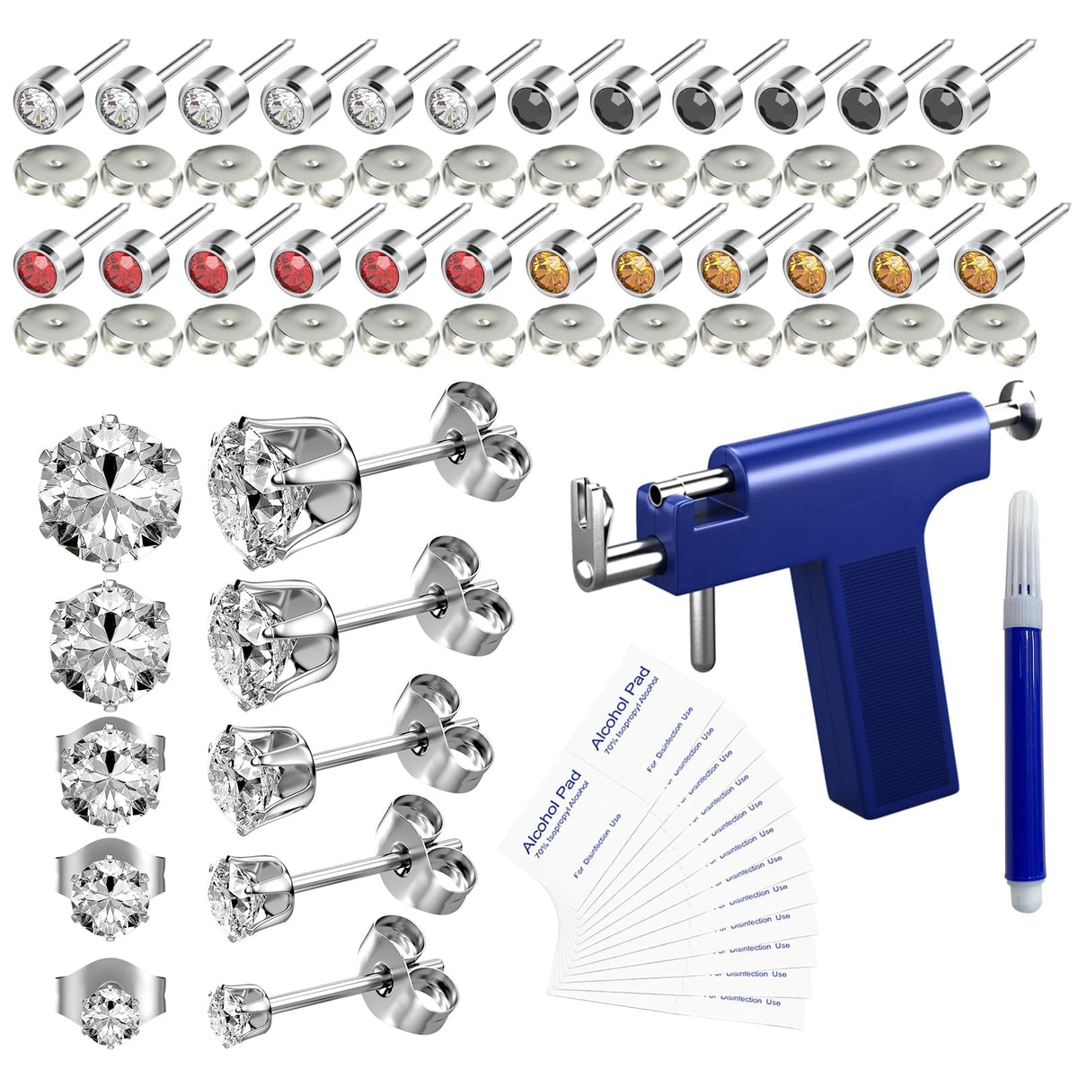 YINPAD ear piercing gun close-up showing precision and quality.