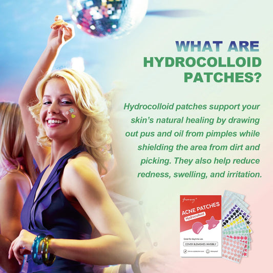 YIWMWIY patch 10mm close-up targeting small pimples with discreet coverage.