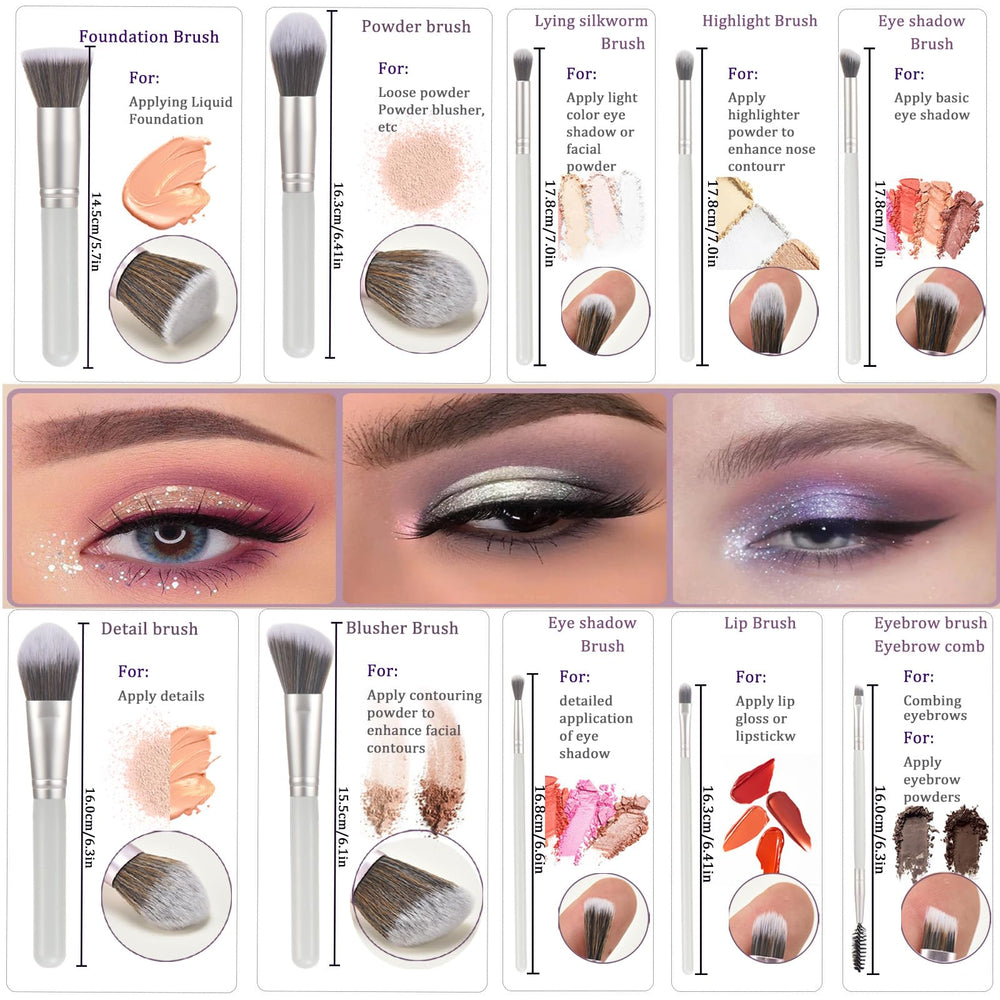YJ-Anyue duo sponges designed for flawless foundation blending.