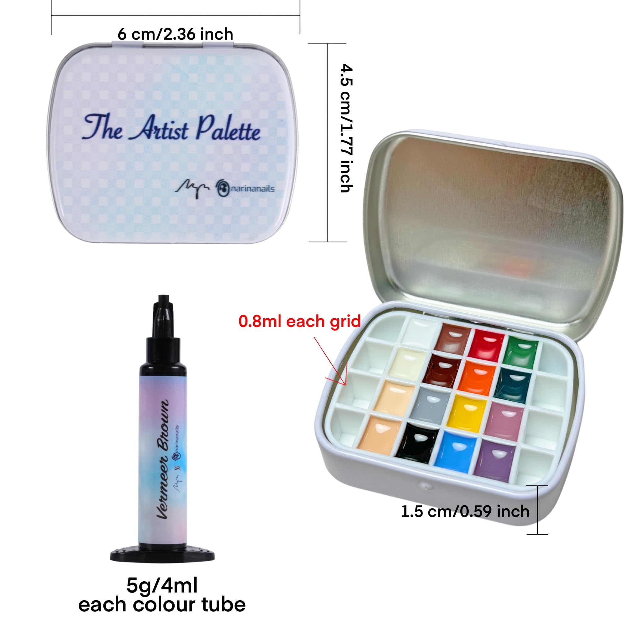 YJMyujimi Narina Artist Palette x MPA enhances diverse nail art possibilities