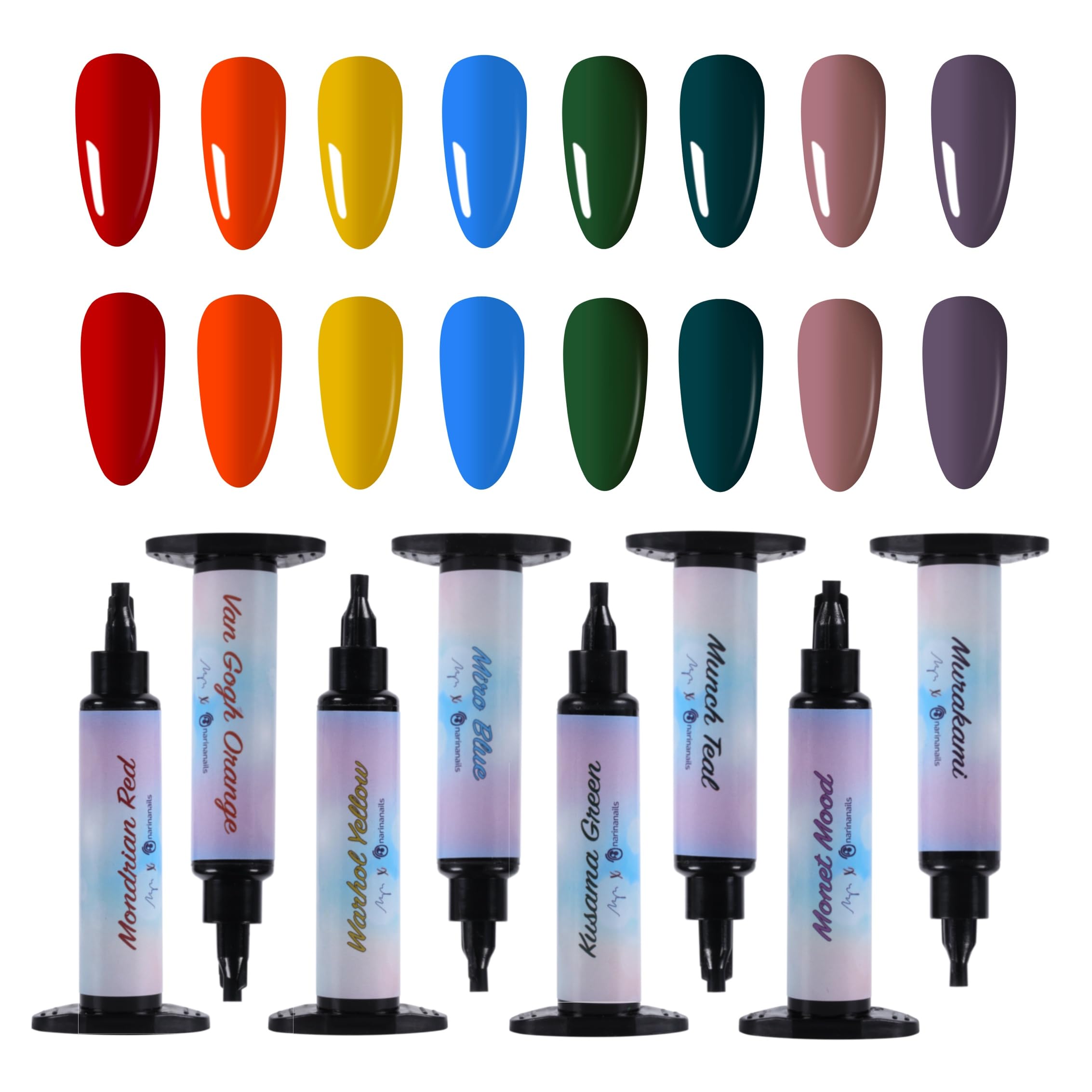 YJMyujimi nail paints enable fast curing for efficient practice