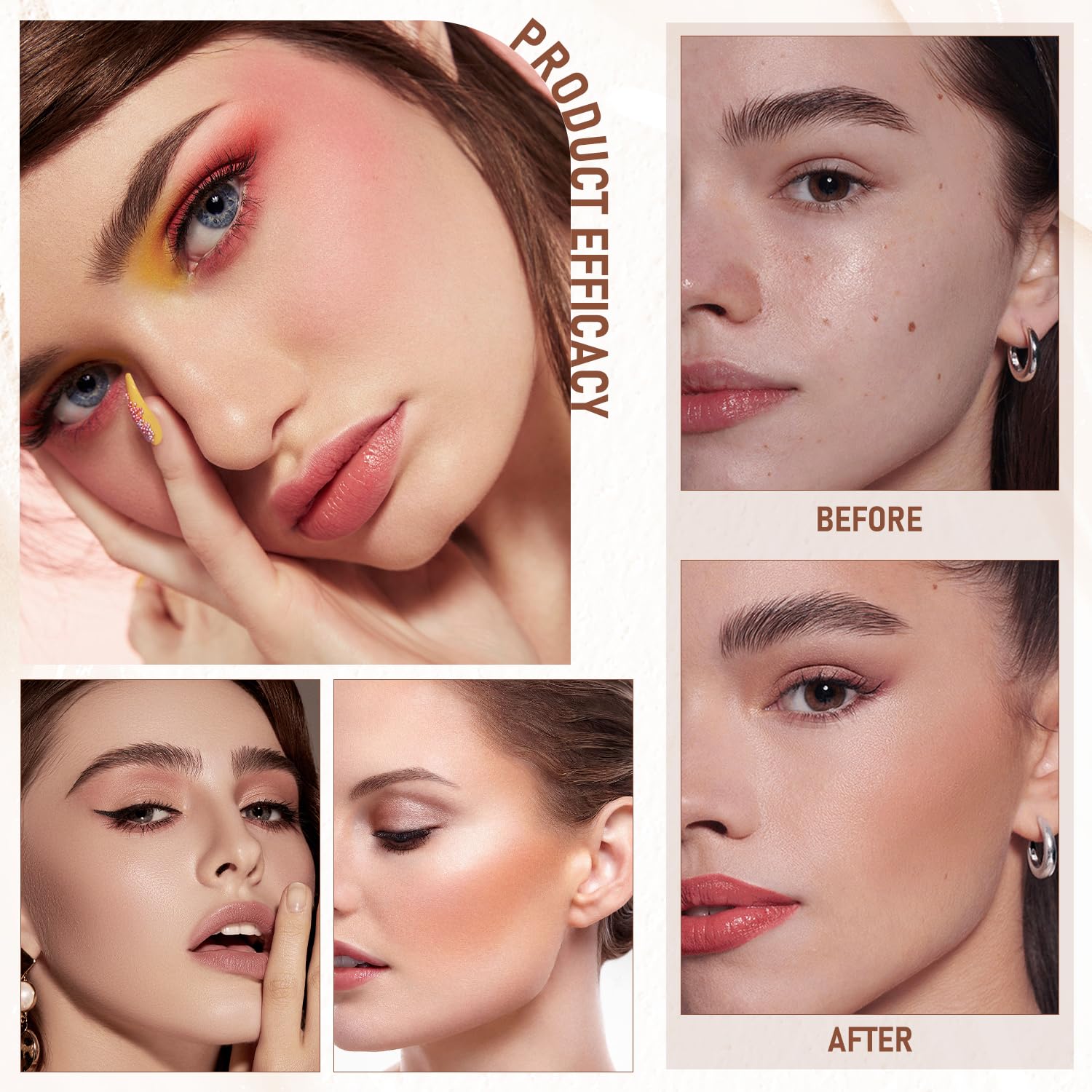 Creamy, lightweight texture close-up for breathable coverage.
