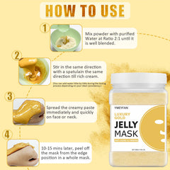 YMEYFAN jelly mask body use for hydration and smoothing
