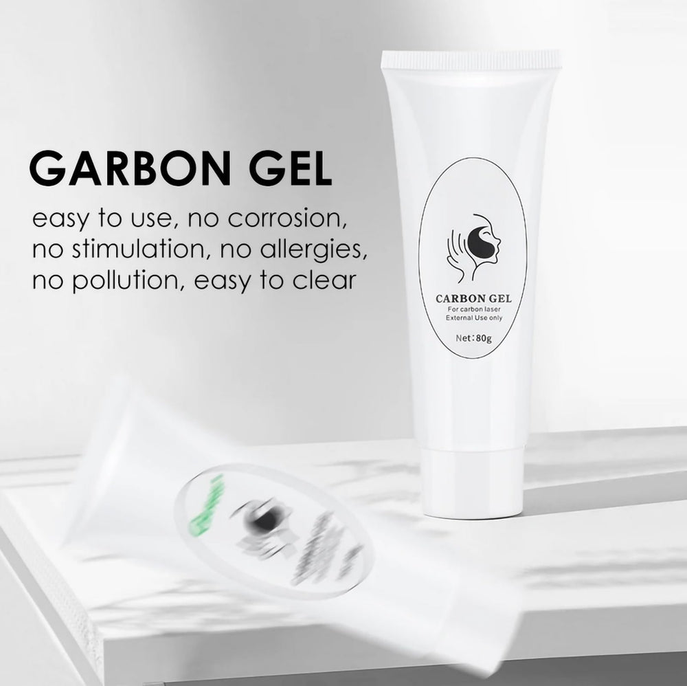 YMEYFAN carbon peeling gel texture close-up showing smooth gel for even application