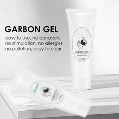 YMEYFAN carbon peeling gel texture close-up showing smooth gel for even application