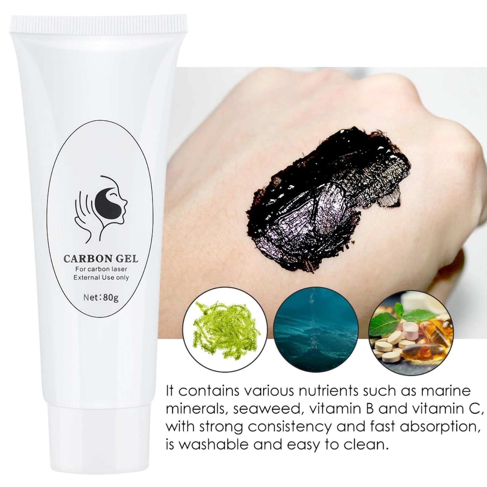 YMEYFAN carbon peeling gel with laser beauty machine illustrating enhanced treatment synergy