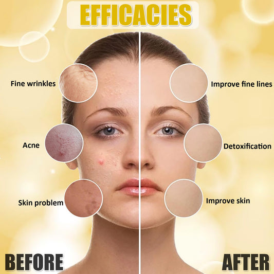 Mixing bowl with YMEYFAN powder for DIY facial preparation at home