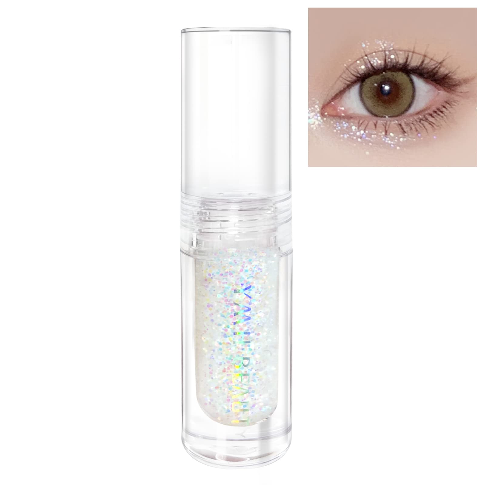 YMH BEAUTE liquid glitter eyeshadow colorful diamond glitter on eyelids for vibrant sparkle