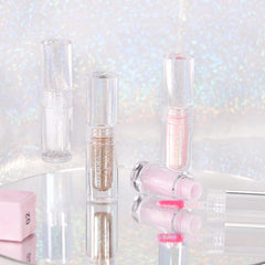 YMH BEAUTE liquid glitter eyeshadow glitter on lashes for festive eye accents