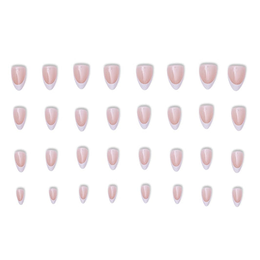 YN Young Nails all-in-one kit with glue, file, tabs for at home use