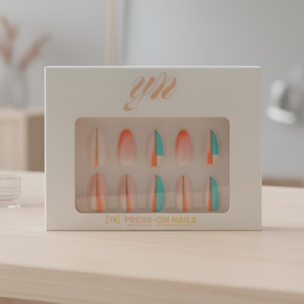 YN Young Nails tabs for easy adhesion and quick removal.