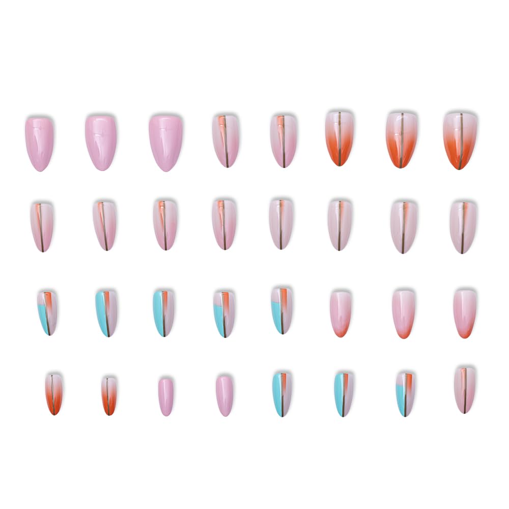 YN Young Nails press-on nails kit with glue for quick at-home manicures.