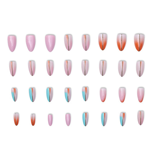 YN Young Nails press-on nails kit with glue for quick at-home manicures.