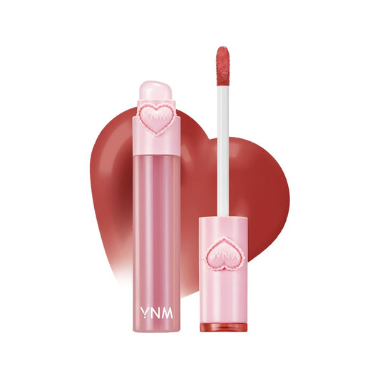 YNM Heart Jelling Tint Pepper Jelling bottle close-up showing vibrant color and premium packaging