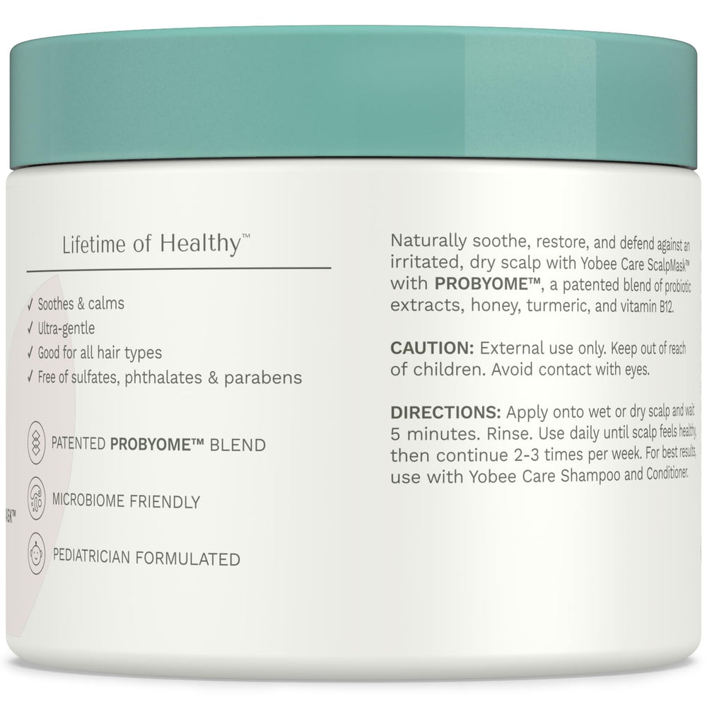 Clinical testing noted reduced irritation and itching with Yobee scalp mask.
